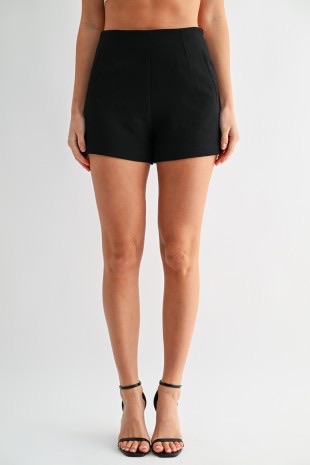 Short Pinzas Negro