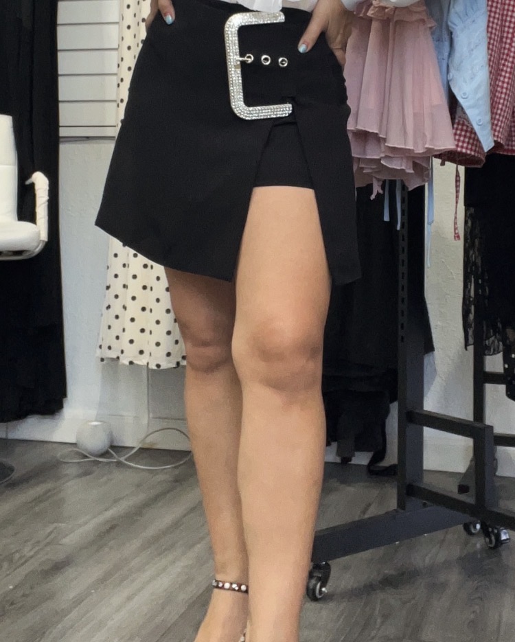 Falda, Hebilla, Negra