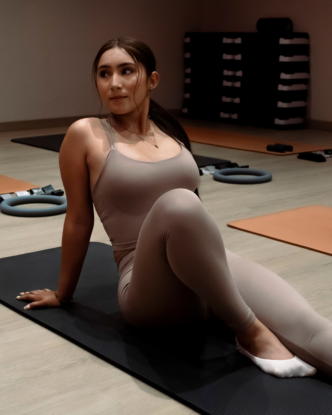 Leggings Naroa Active High Waist – Beige