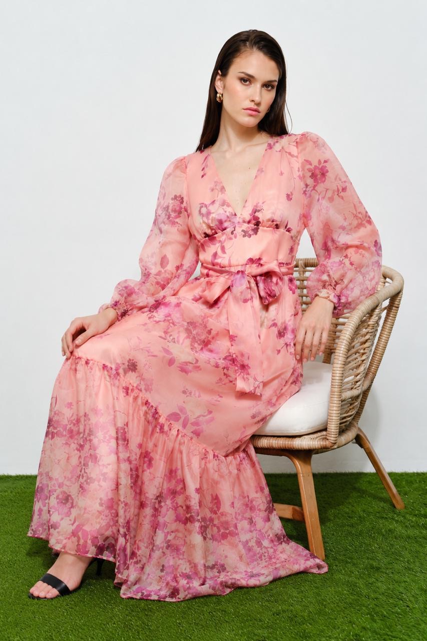 Vestido Maxi Flow Floral