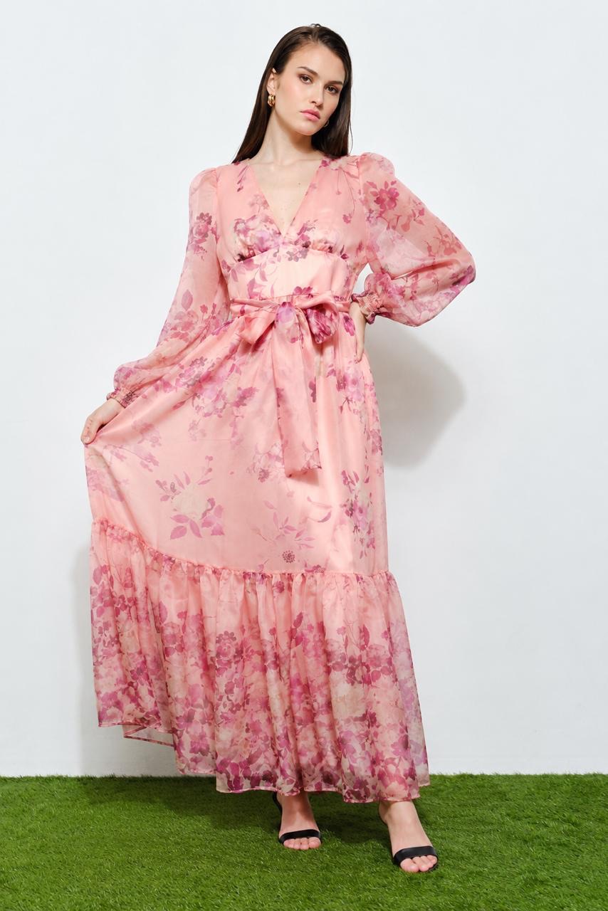 Vestido Maxi Flow Floral